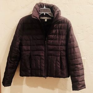 WARM Brown Kenneth Cole Goose Down Feather Coat